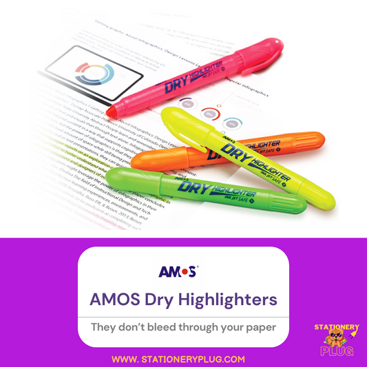 Amos DRY Highlighter Ink Jet Safe