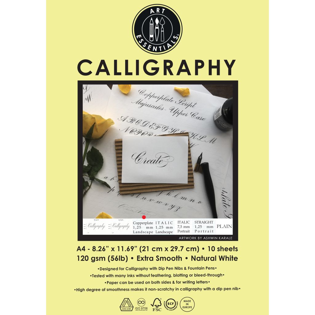 Copperplate Calligraphy Sheets