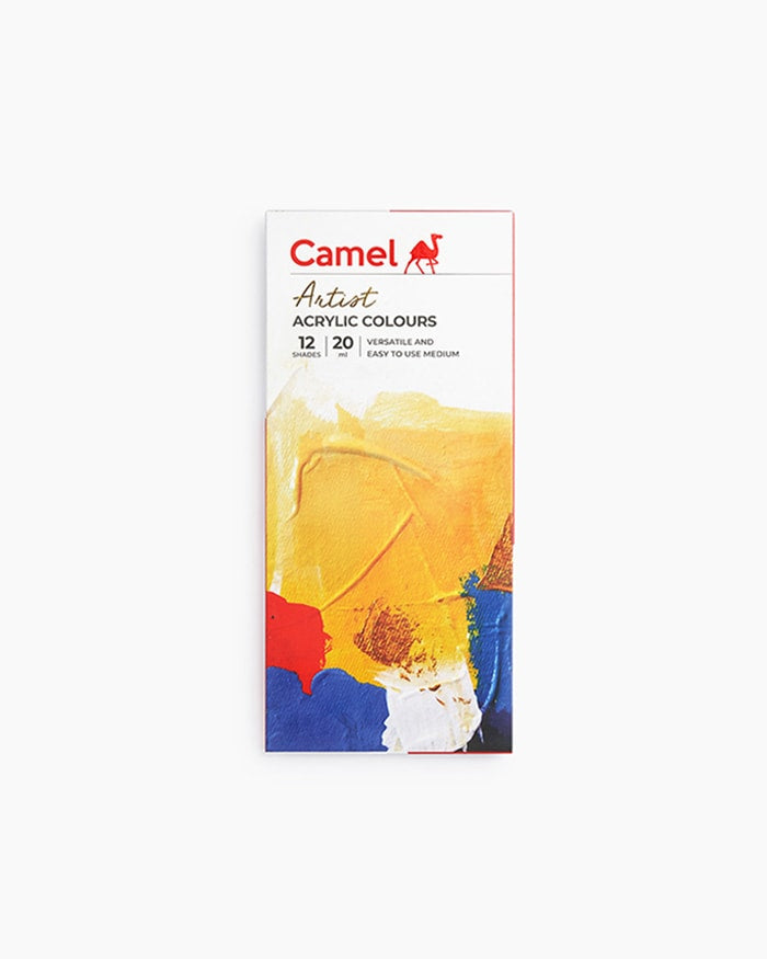 Camel Artist Acrylic Colors Set - 12 shades