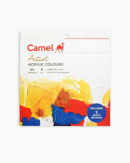 Camel Artist Acrylic Colors Set - 24 shades