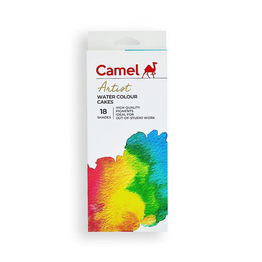 Camel Artist Water Colour Cake Set of 18