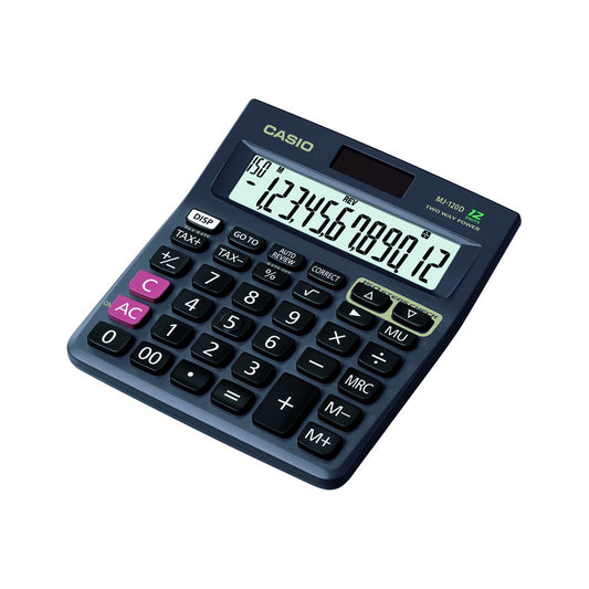 Casio MJ-120D 150 Steps Check and Correct Desktop Calculator with Tax Keys