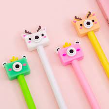 Camera Cute Gel Pen (1pcs) - Stationery Plug