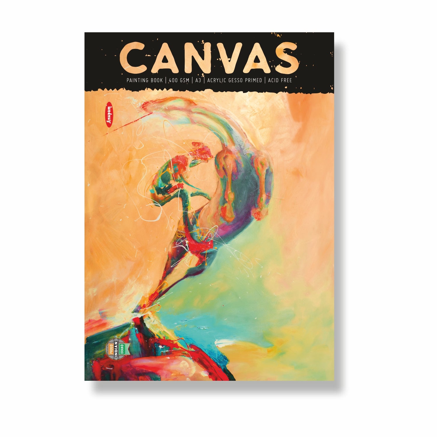 280 GSM Canvas Pad (10 Sheets), Canvas Paper for Oil and Acrylic Painting