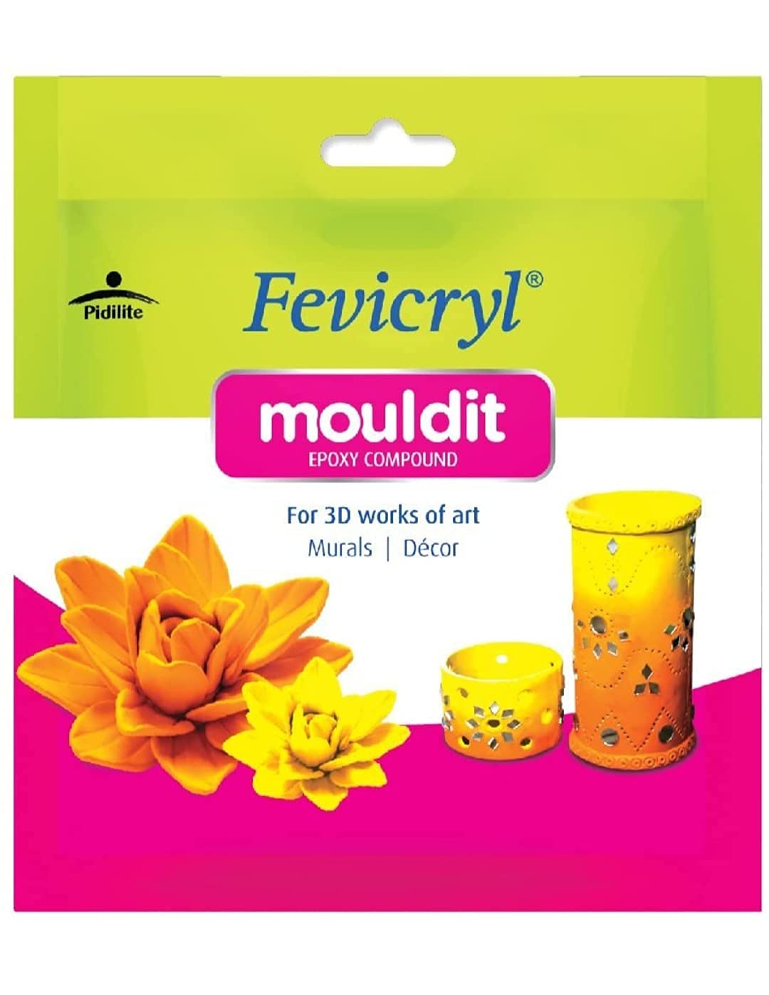 Fevicryl Mould It, Air Dry Clay for Modelling,Sculpting, Art & Craft 25g pack