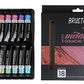 Brustro Artists Metallic Gouache Set of 18 | 12ml Tubes