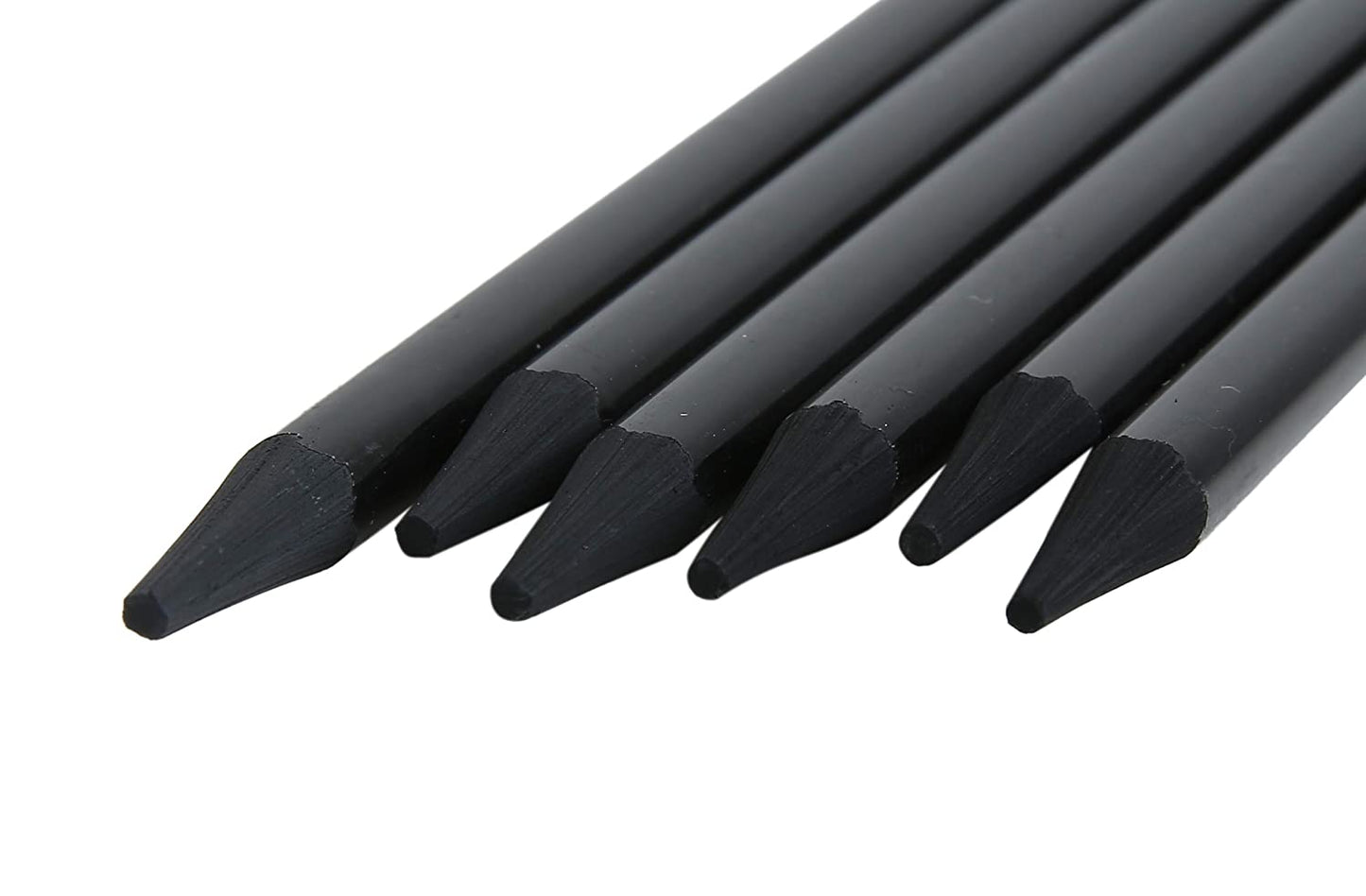 ThePortraitArt Woodless Pure Charcoal Pencils - Set Equivalent to