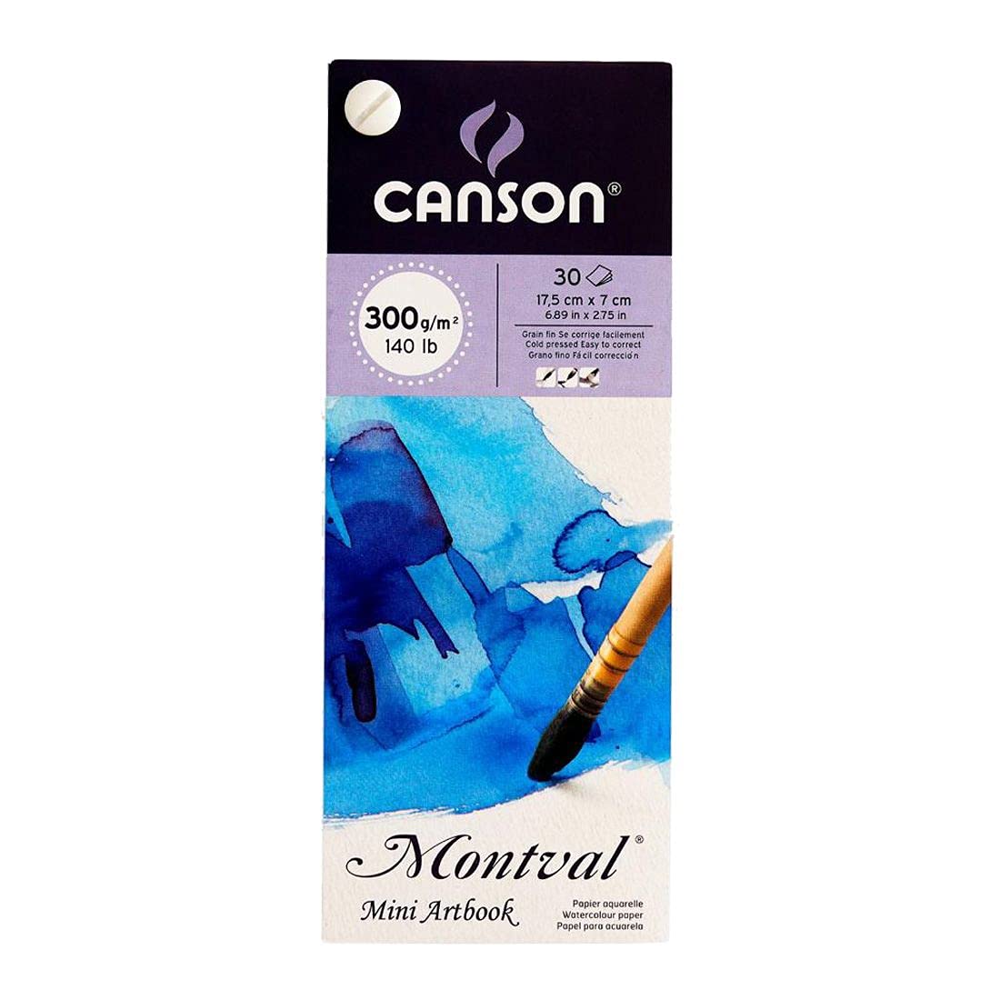 Canson Montval Mini Art Bookmark Sheets with free brush