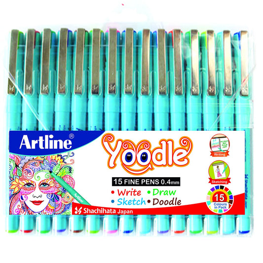 Artline Yoodle Fine Line Coloured Pen Set