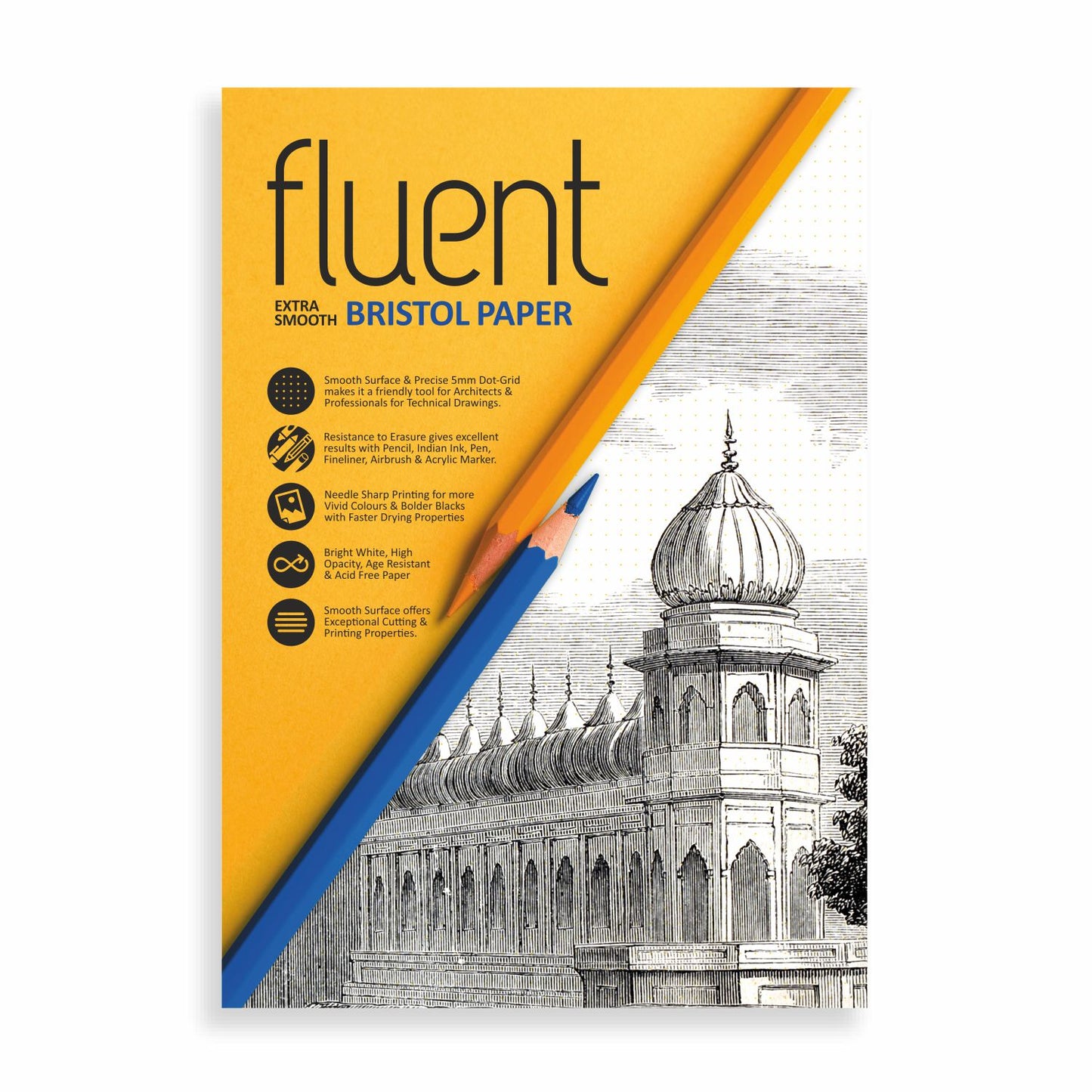Anupam Bristol Fluent Extra Smooth Book