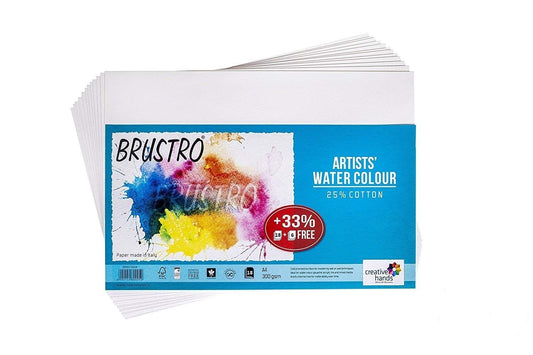 Water Colour Drawing Paper (Loose Sheet) - 300GSM