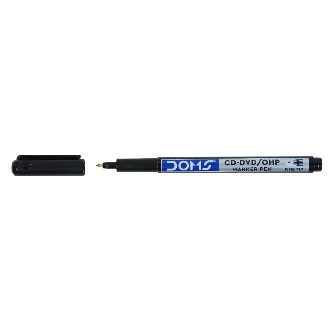 DOMS CD-DVD/OHP Marker Pen - Black