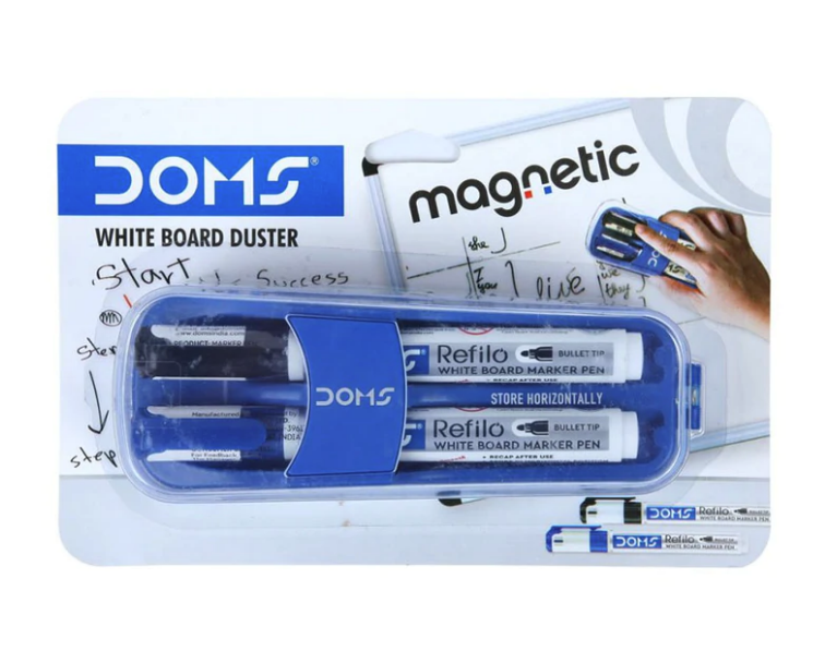 Doms White Board Duster Magnetic