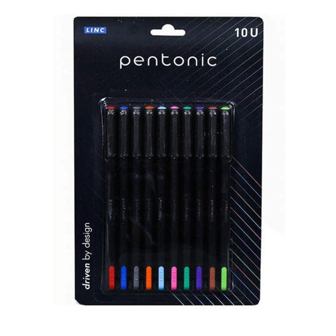 Pentonic Coloured Ball Pen Set