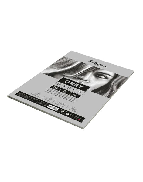 Scholar Grey Paper Loose Sheets 170 GSM