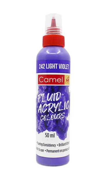 Camel Fluid Acrylic Colours - 50ml (Loose Colours)