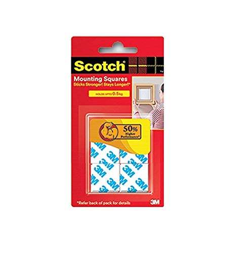 3M Scotch Double Sided Mounting Square Tape