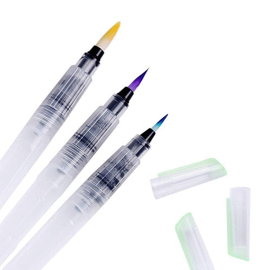 Brustro Fude Hard Tip Brush Pen (Set Of 4) -SCOOBOO – SCOOBOO