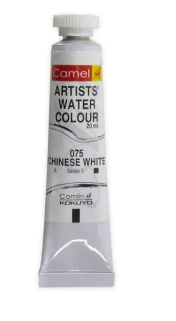 Camel Artist Water Colour Tubes 20ml White Tube