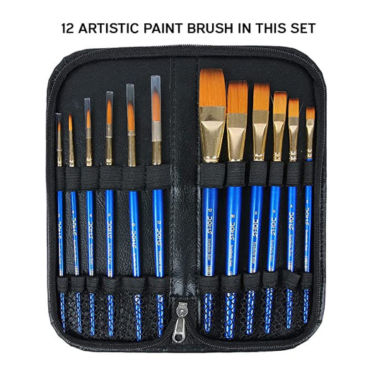 Doms Artistic Brush with Zip Case